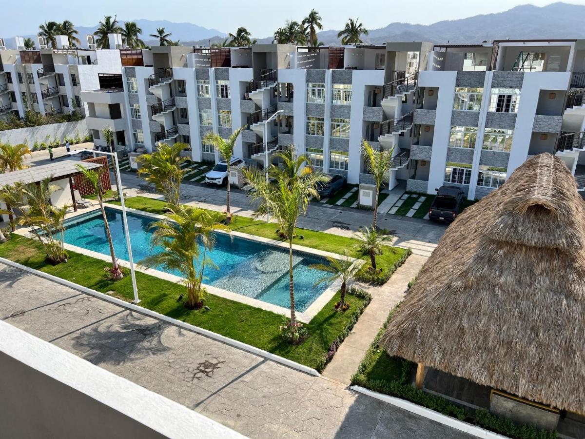 Ferienwohnung Penthouse Manzanillo Exclusivo Con Alberca Exterior foto