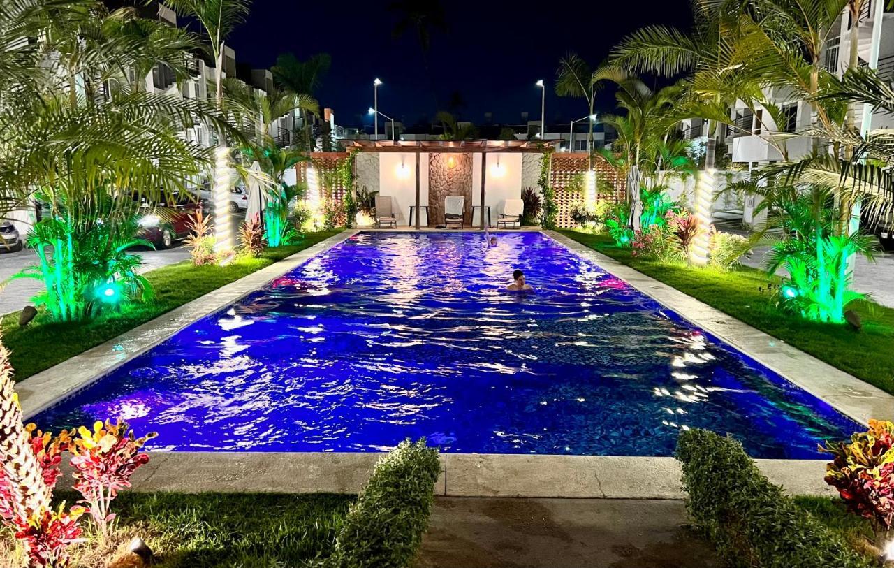 Ferienwohnung Penthouse Manzanillo Exclusivo Con Alberca Exterior foto